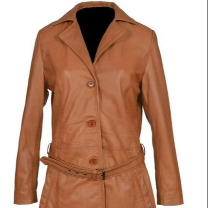
Genuine Leather Coat For Women 