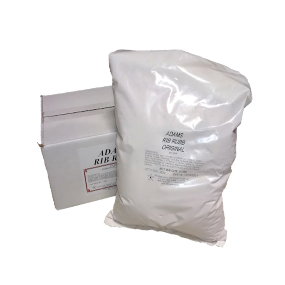 Adams Rib Rubb, 5 фунтов, оригинальный пакет, высокое качество, специи в пакете для приправ барбекю