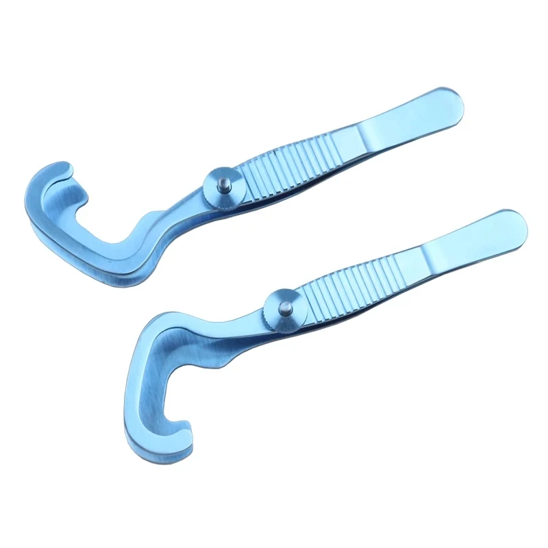 New High Quality Stainless Steel Snellen Ophthalmology Muscular Forceps