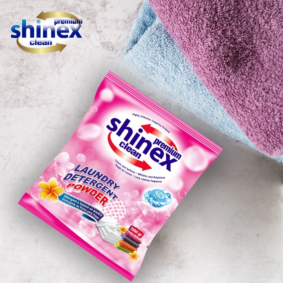 Hand Washing Powder Detergent for Laundry Washing 100g 700g 1000g High Foam Low density  with Strong Perfume made in Turkey