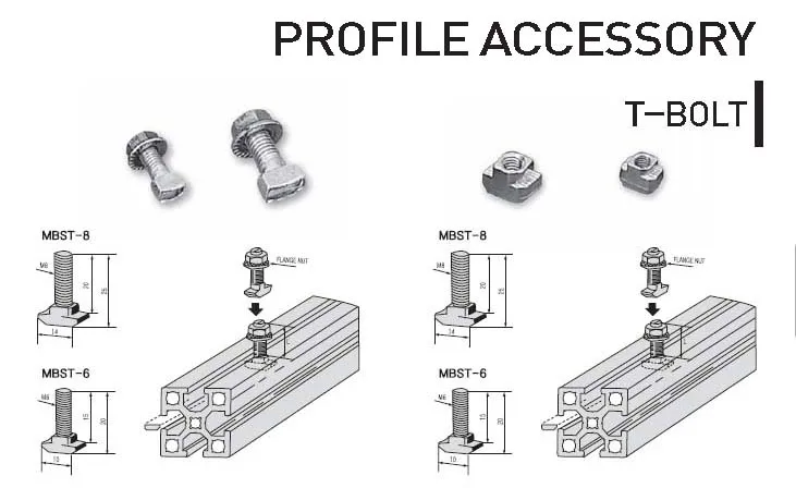 Высококачественный корейский алюминиевый профиль и аксессуары (детали), ролики
