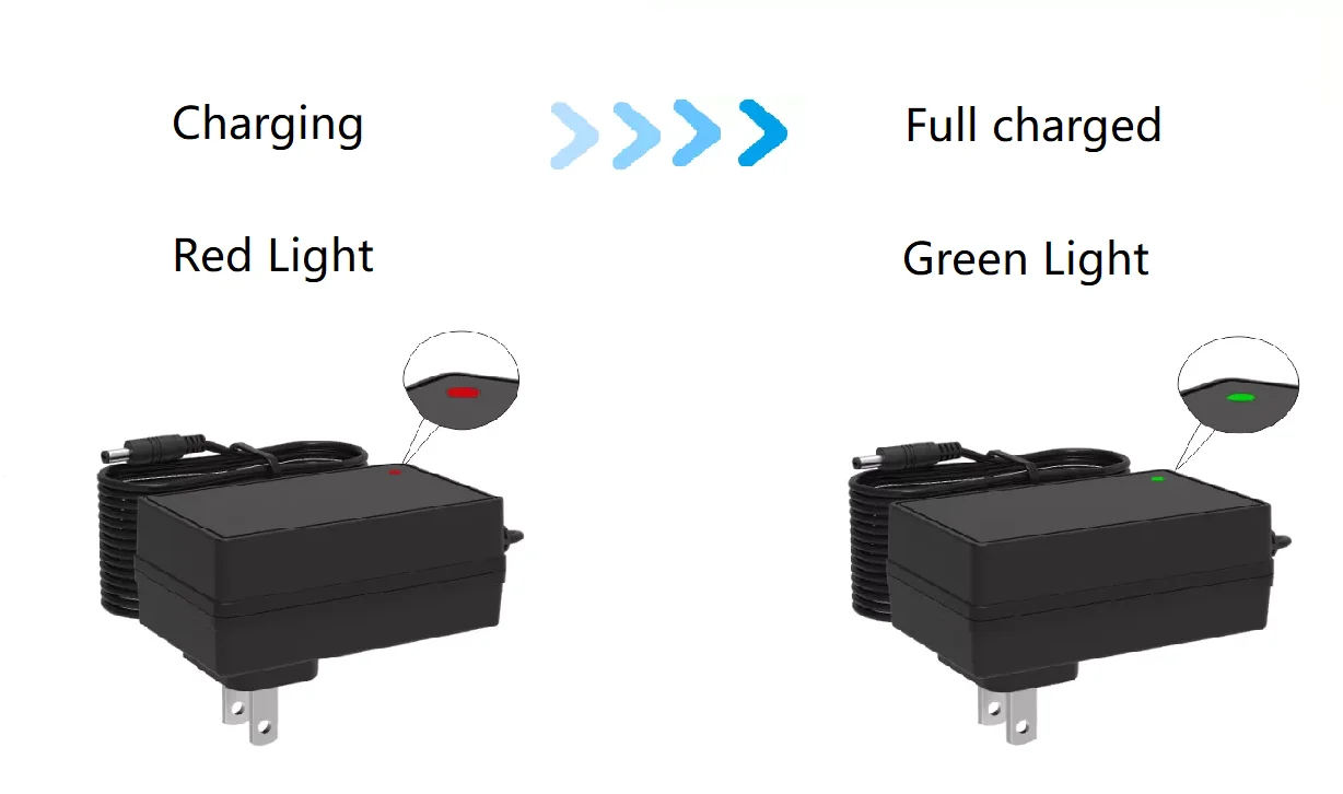 Lithium Ion Batteries Battery Chargers Power Adapter Wholesale 3.7V 7.4V 11.1V 14.8V 18.5V 22V 6V 12V SLA Batteries1a 2A 3A DC