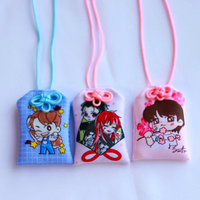 Juno Creative custom Omamori Japanese bring you luck wish pray omamori