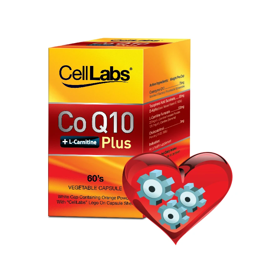 
CellLabs CoQ10+L-Carnitine with 3x efficiency 