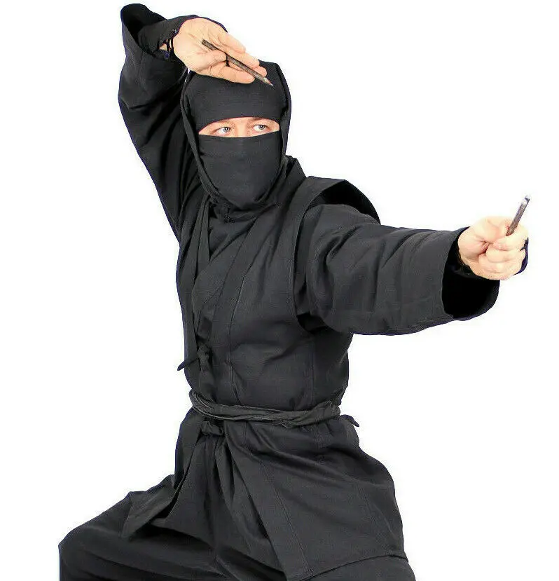 High quality Ninja suit for men and women Customized Koga-shozoku - ninja costume or spy-suit with high quality material