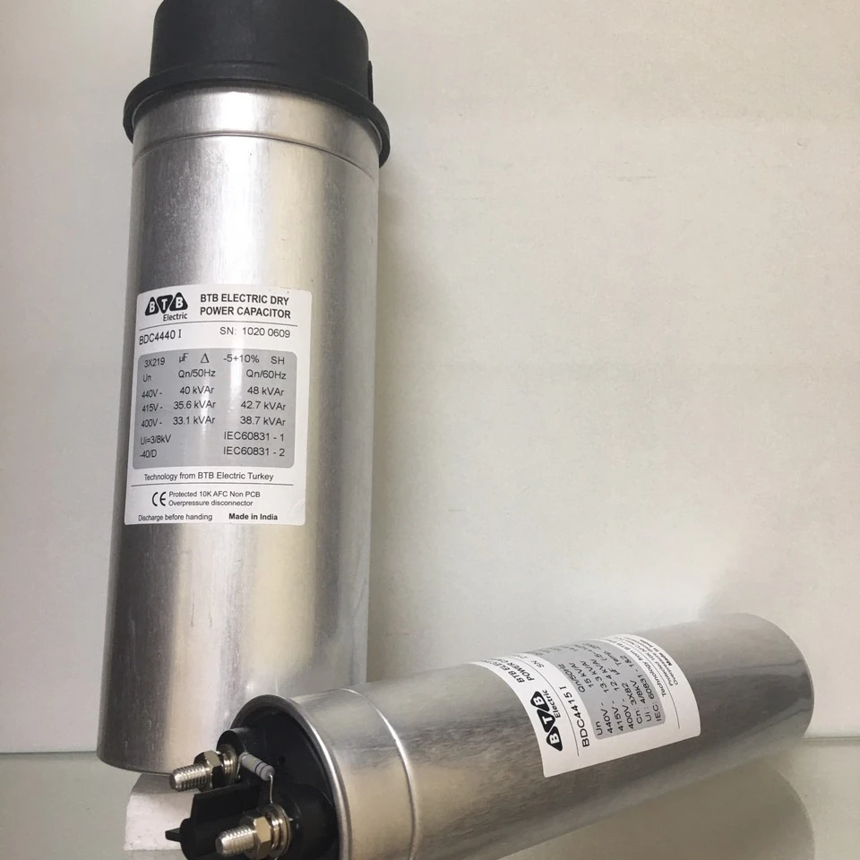 Power quality capacitor Bank 20 kvar 3 phases 440v  cylinde new model 2021  MADE IN TURKEY