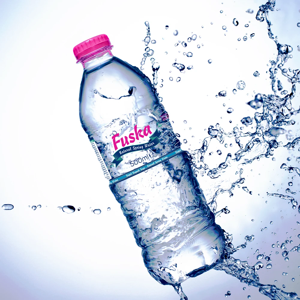 Spring source Fuska natural mineral water, pure bottled water