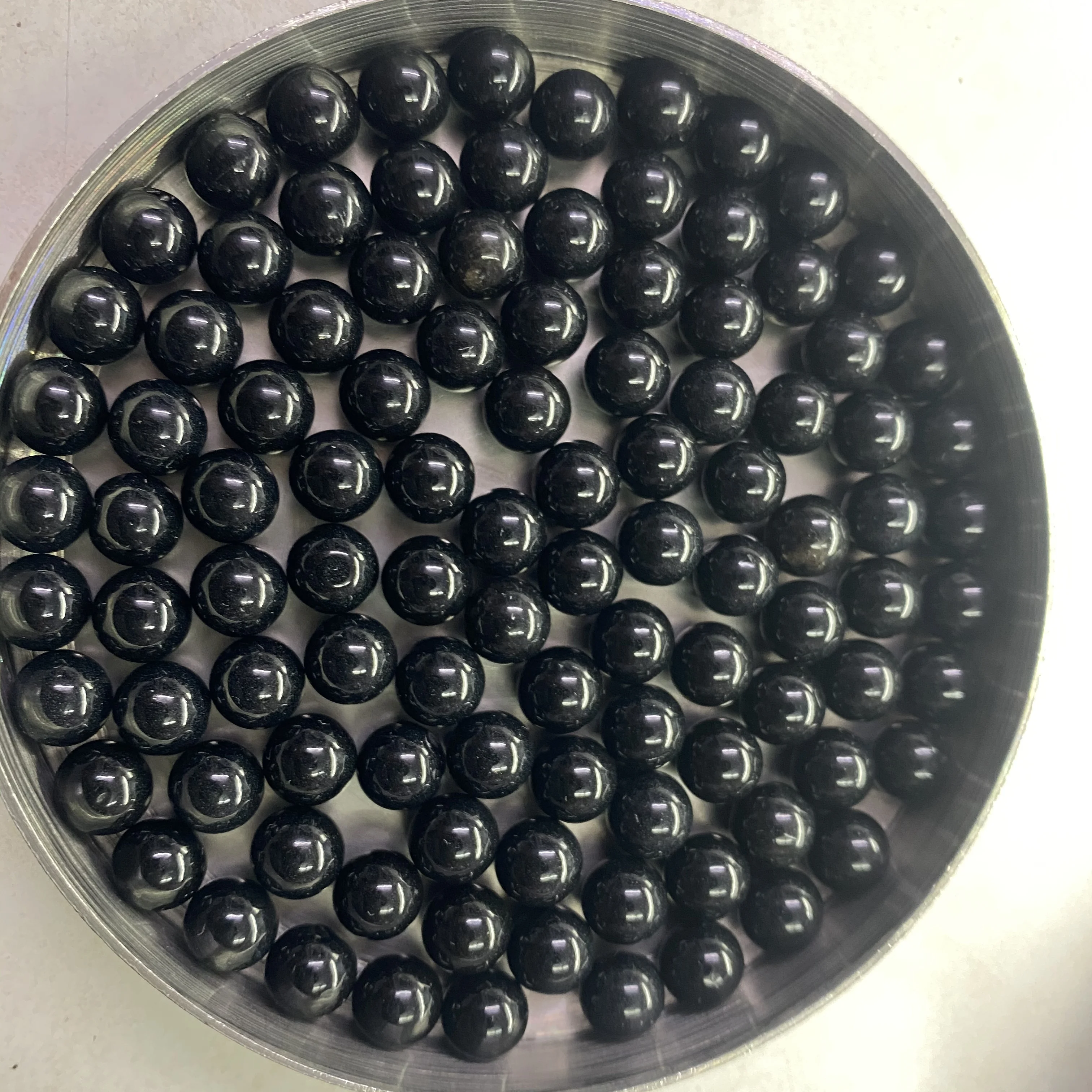 100% Natural 6mm Black Onyx Plain Round Ball Sphere Undrilled Gemstone Buy Online For Jewelry Setting Now At Wholesale Price