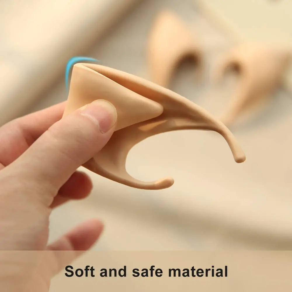 Medium and Long Style Cosplay Fairy Pixie Elf Ears Halloween Elves Vampire Fairy Ears for Cosplay Props