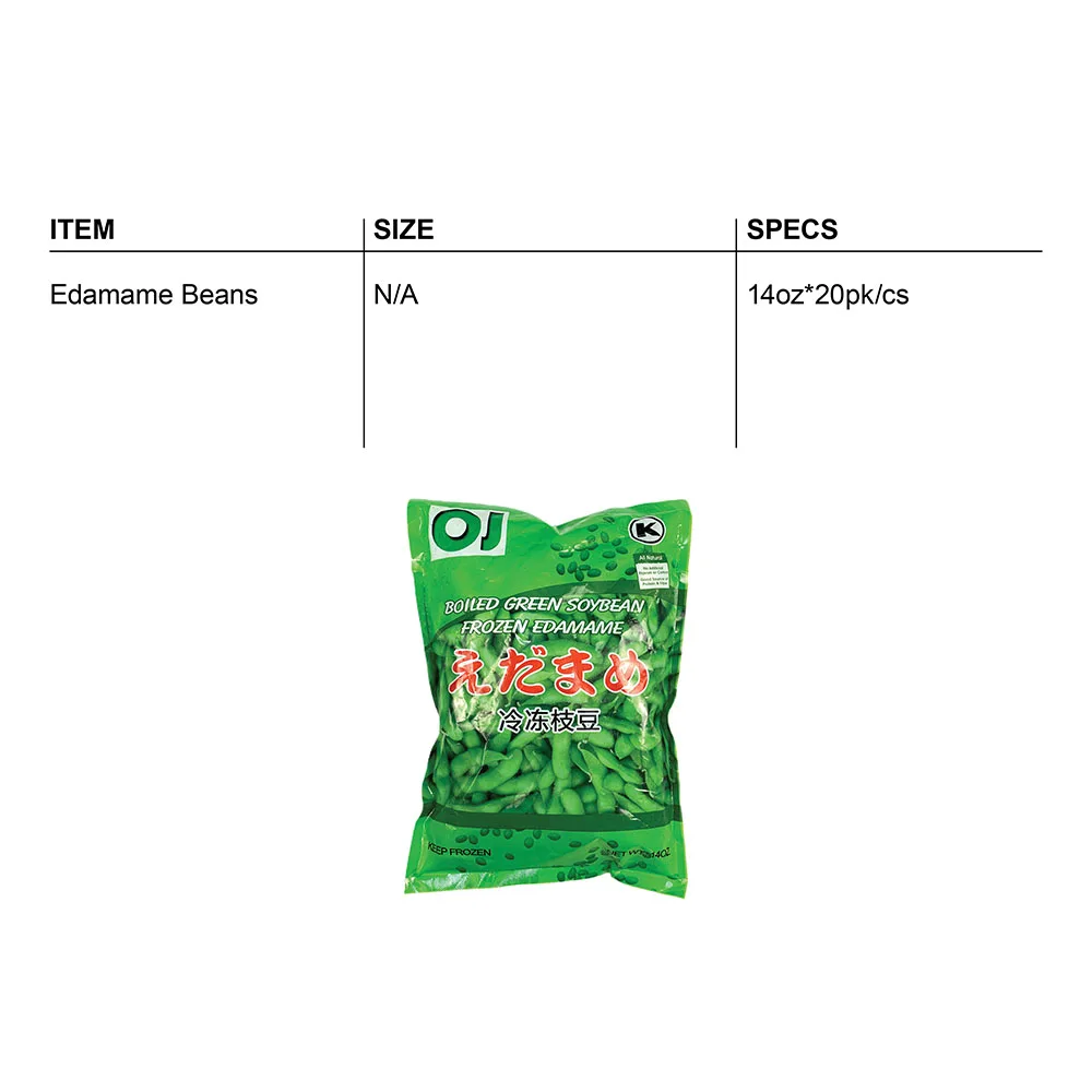 
edamame beans green soybean frozen soybean /sushi edamame 