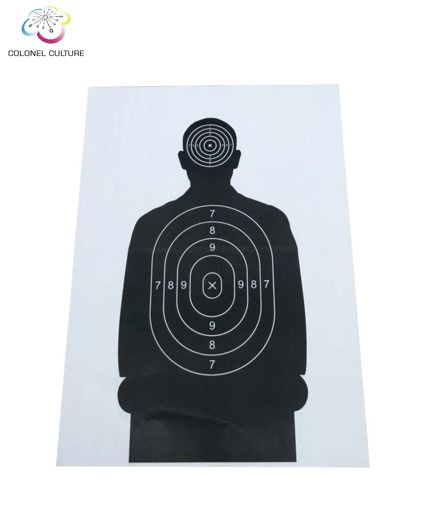 Fast Shipping Custom Target Paper Shooting Accessories Targets Paper Shoot Archery Target Paper Face