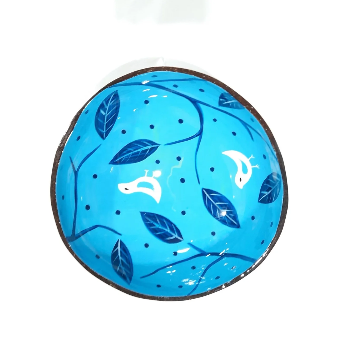 Hand Paint Sustainable COCONUT SHELL BOWL Custom Logo, Direct Supply from Vietnamese Manufacture