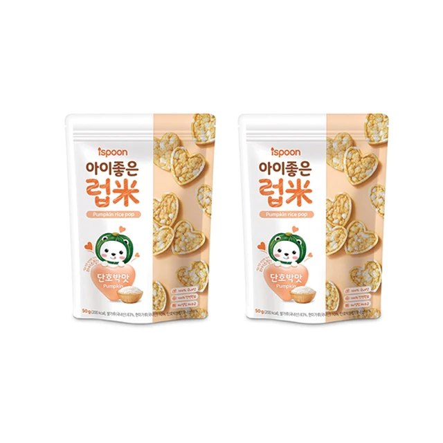  Корейское производство ispoon Baby Grain закуска 100% органические ингредиенты рисовая детское