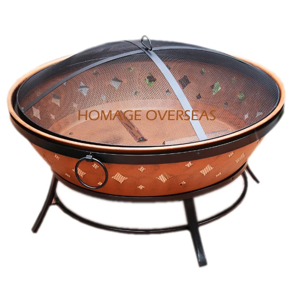 
Metal Fire Pit Low Heat outdoor use 