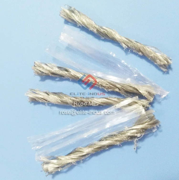 
Polypropylene staple fiber concrete fibers price  (62014798618)