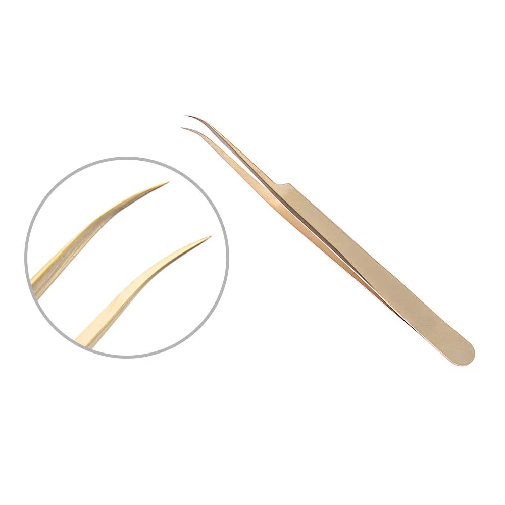 2023 New model Wholesale High Quality private label custom color Eyelash Tweezers Applicator