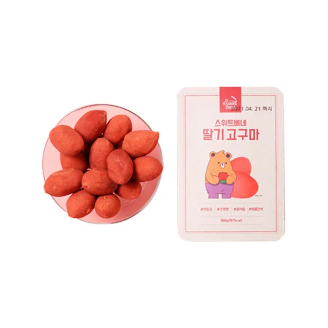 Premium baby dessert instant strawberry sweet potatoes made in korea