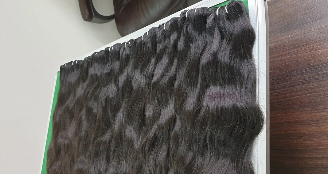 Female Donor 100 % Original Human hair Raw Remy Virgin Female hair From India human hair wigs blonde