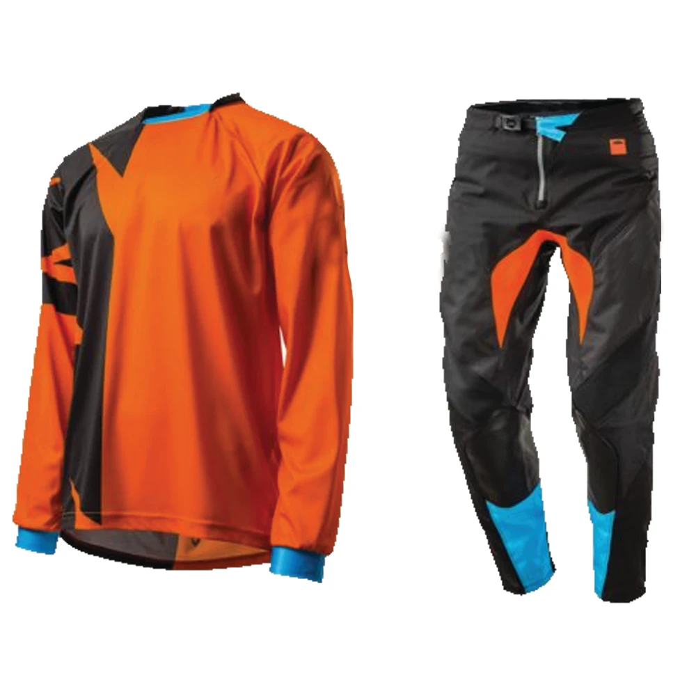 Custom Design Mx Motocross Riding Jersey Auto Unisex Mesh Oem Dirt Bike Jersey Pants Combo Suit