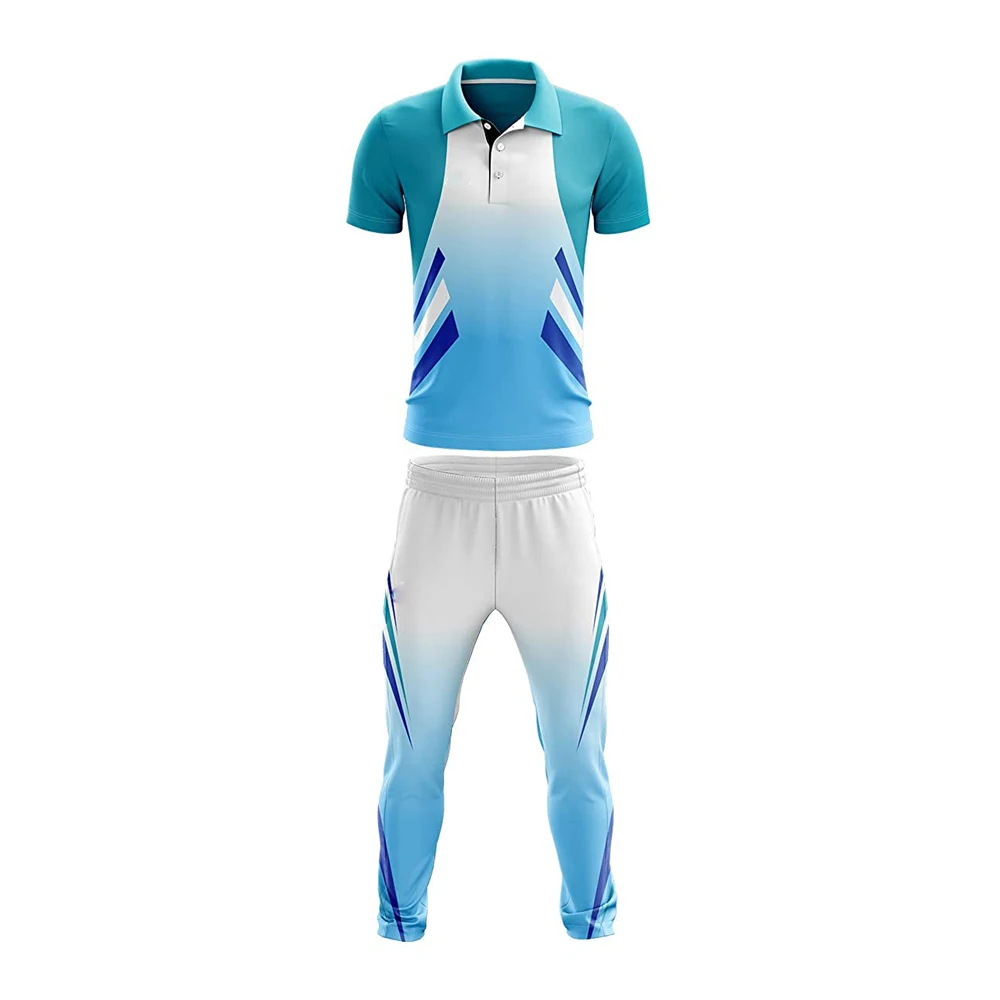 New fashion design 100% polyester cotton custom sports t shirt designs cricket team jersey/cricket jersey pattern