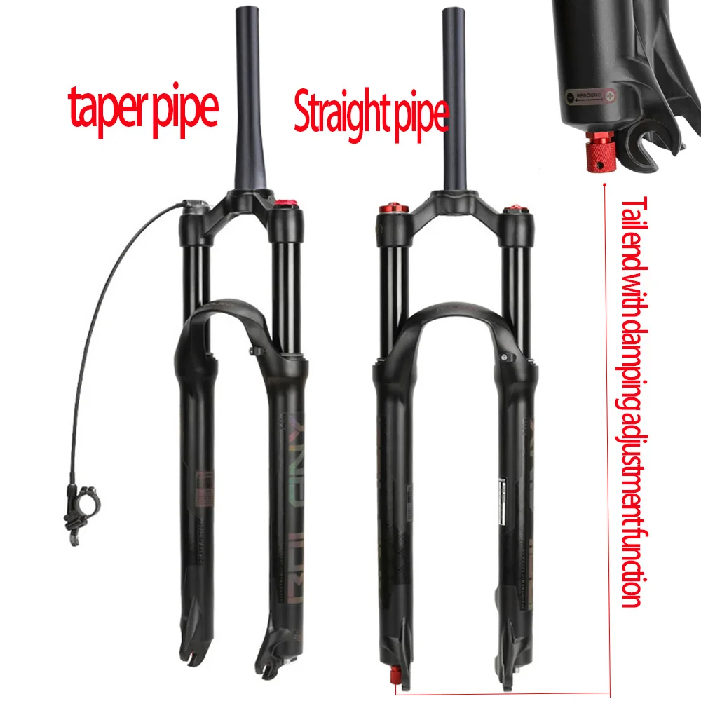 Вилка Передняя для горного велосипеда Bolany XCM, подвеска для горного велосипеда, вилка для питбайка 26 27 5 29 дюймов, колесо с пружинным креплением