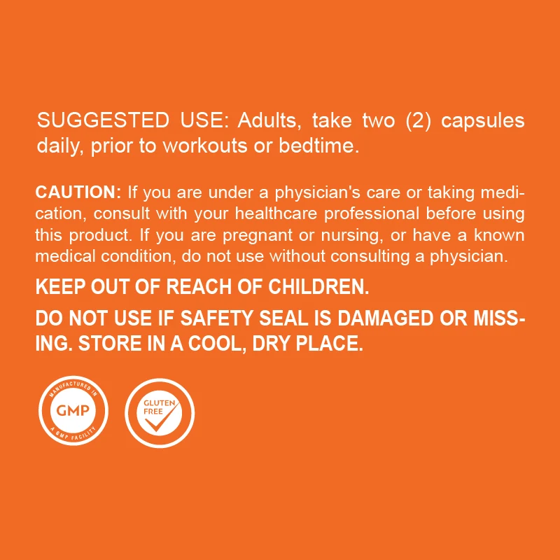 NO2 60 Capsules Pre Workout Supplement Booster Pills for Men Muscle Builder Extreme Muscle Pumps Sports Nutrient