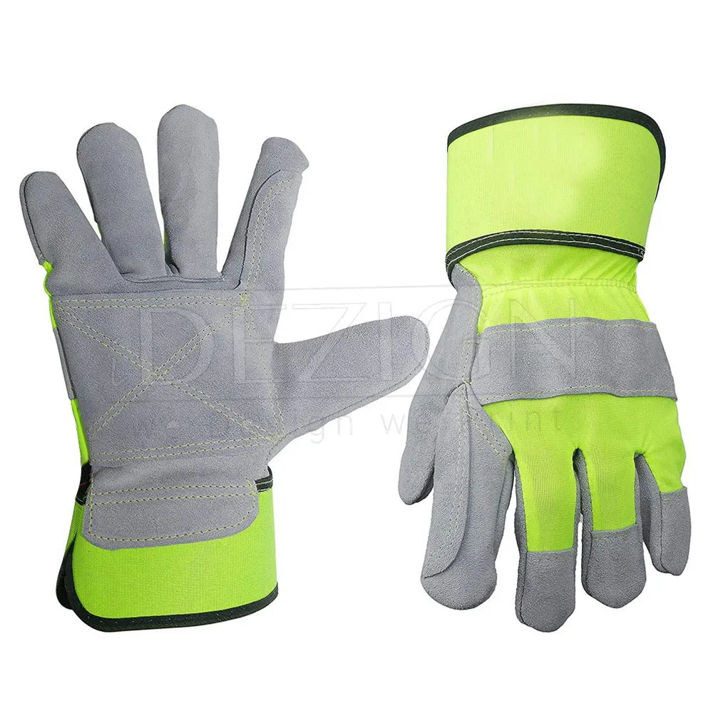 Садовые Перчатки из хлопка и латекса с защитой от обрезания ветвей средней длины