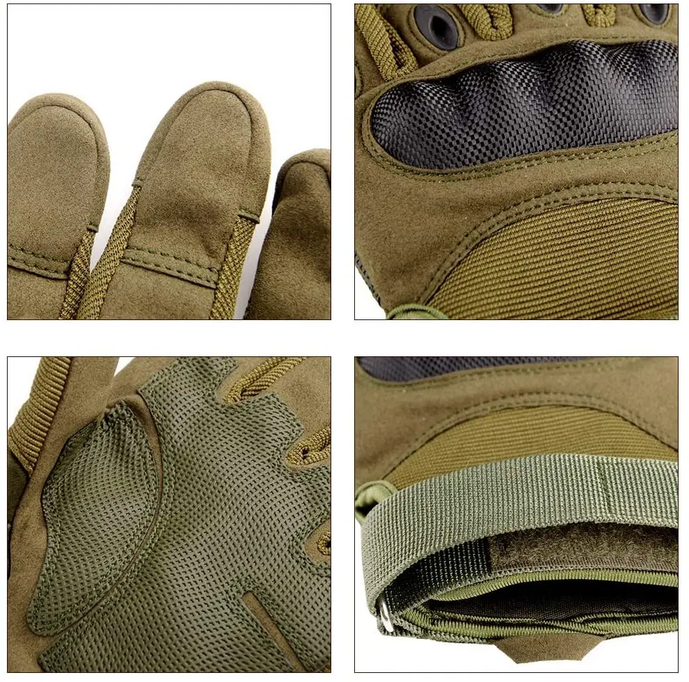 Motorbike powersports riding hiking climbing and shooting gloves with high quality material and custom designing on wholesale