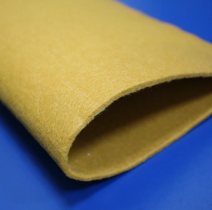 needle punched zylon fiber nonwoven fabric