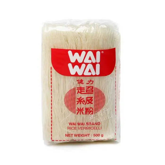 Оптовая продажа WAI рисовая вермишель 500 г. Продукт из таиланда для экспорта, 100% рисовая лапша, лапша быстрого приготовления