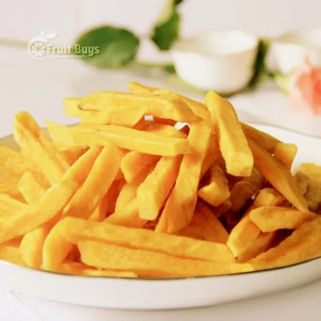 Сделано в Вьетнаме сушеные фрукты и овощи закуски профессиональный вьетнамский производитель OEM хрустящий сухой фиолетовый сладкий картофель Chi