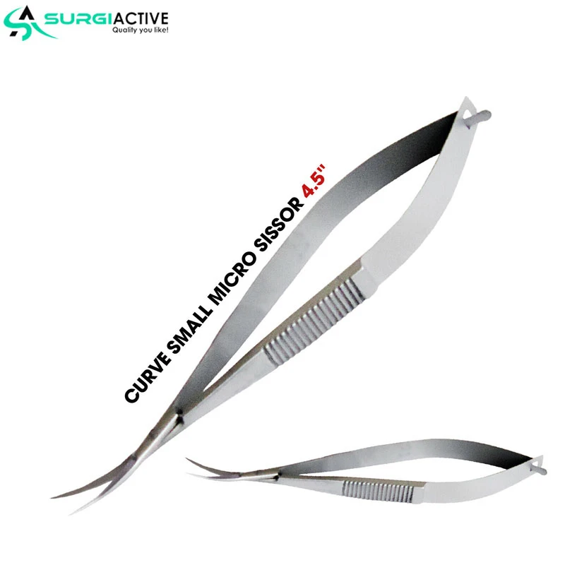 Оптовая цена Микро ножницы ассортимент микро-ножниц для дезинфекции точные хирургические инструменты нейрохирургии