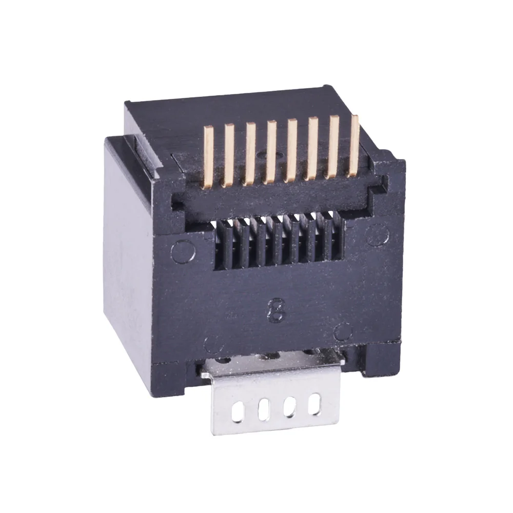 RJ45 TOP ENTRY SMT FEMALE JACK CONNECTOR
