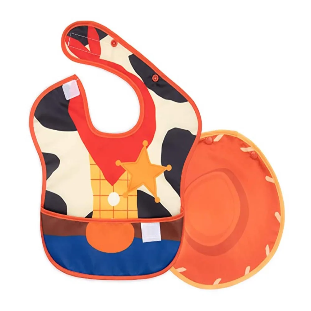 OEM High Quality Wholesale Custom 100% Organic Cotton Bandana Baby Bibs