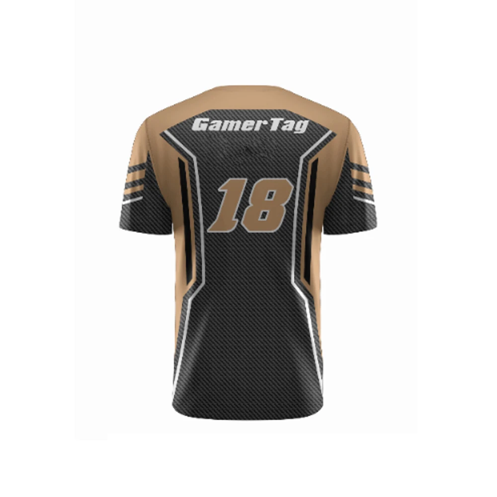 Custom sublimation esports gaming jersey for mens new style 2021