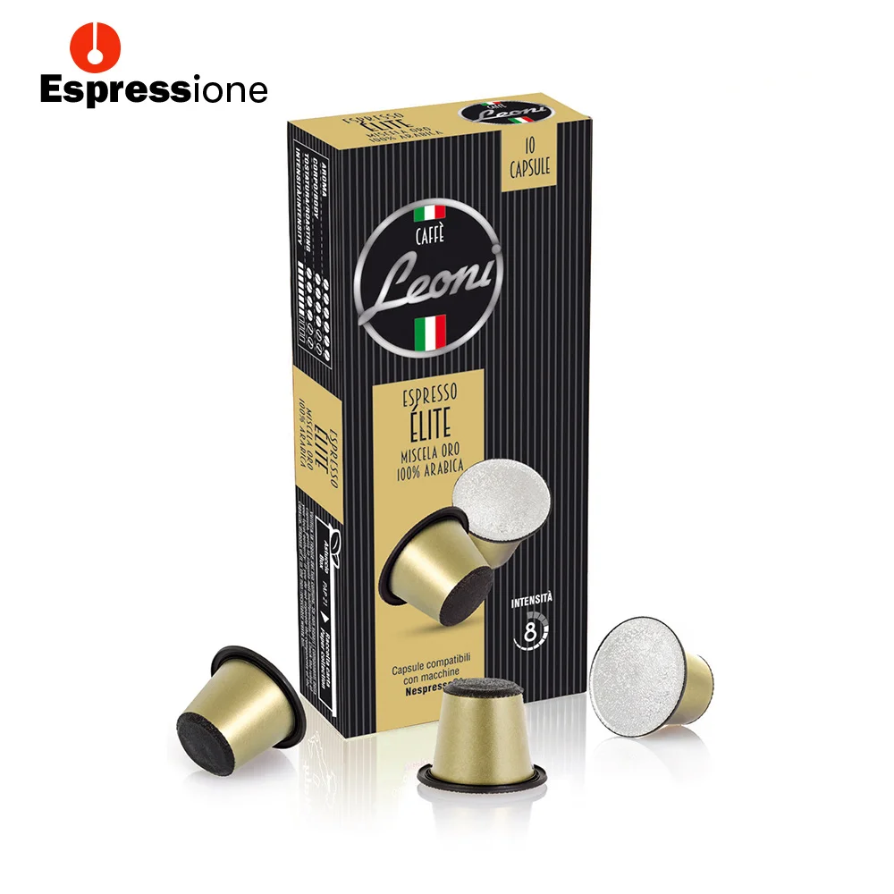Кофейные капсулы LEONI, оптовая цена, совместимые с коферами Nespresso