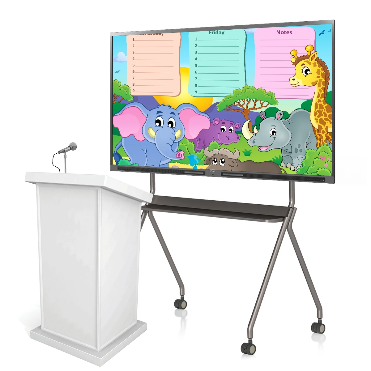 STBoard 55 65 75 85 дюймов все в одном сенсорный экран, цифровая интерактивная панель, умная доска для класса