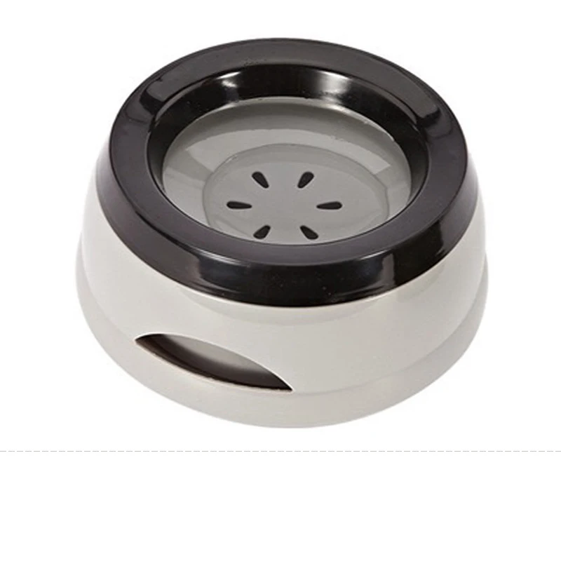 Private Label 2021 New Arrival Raised Eco Plastic Travel Pet Elevated Feeding Bowls