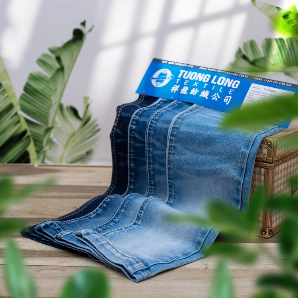 
 Оптовая продажа, хлопчатобумажная джинсовая ткань/эластичная джинсовая ткань (TL218041), классная и Прочная Джинсовая ткань лучшего качества  