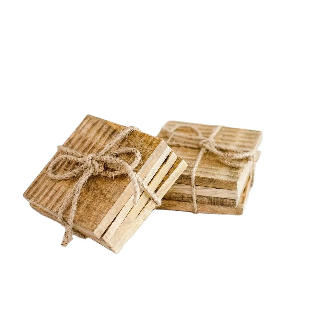 Деревянные подставки DIY с лаем кромки круглые деревянные