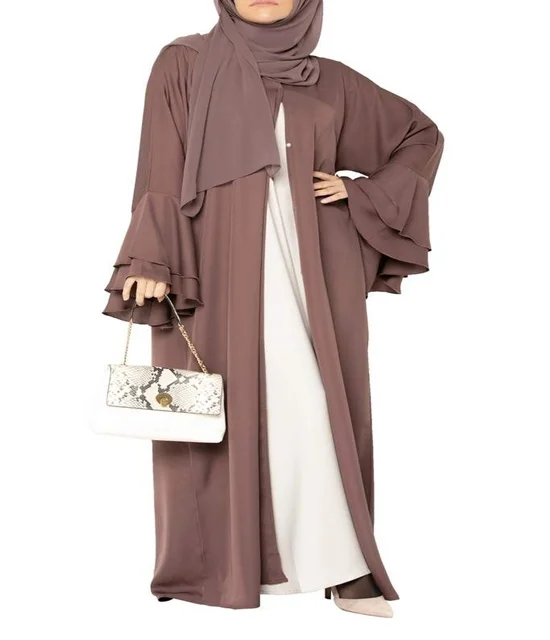 Dubai-kaftan party wear ladies abaya with customized for women 2021