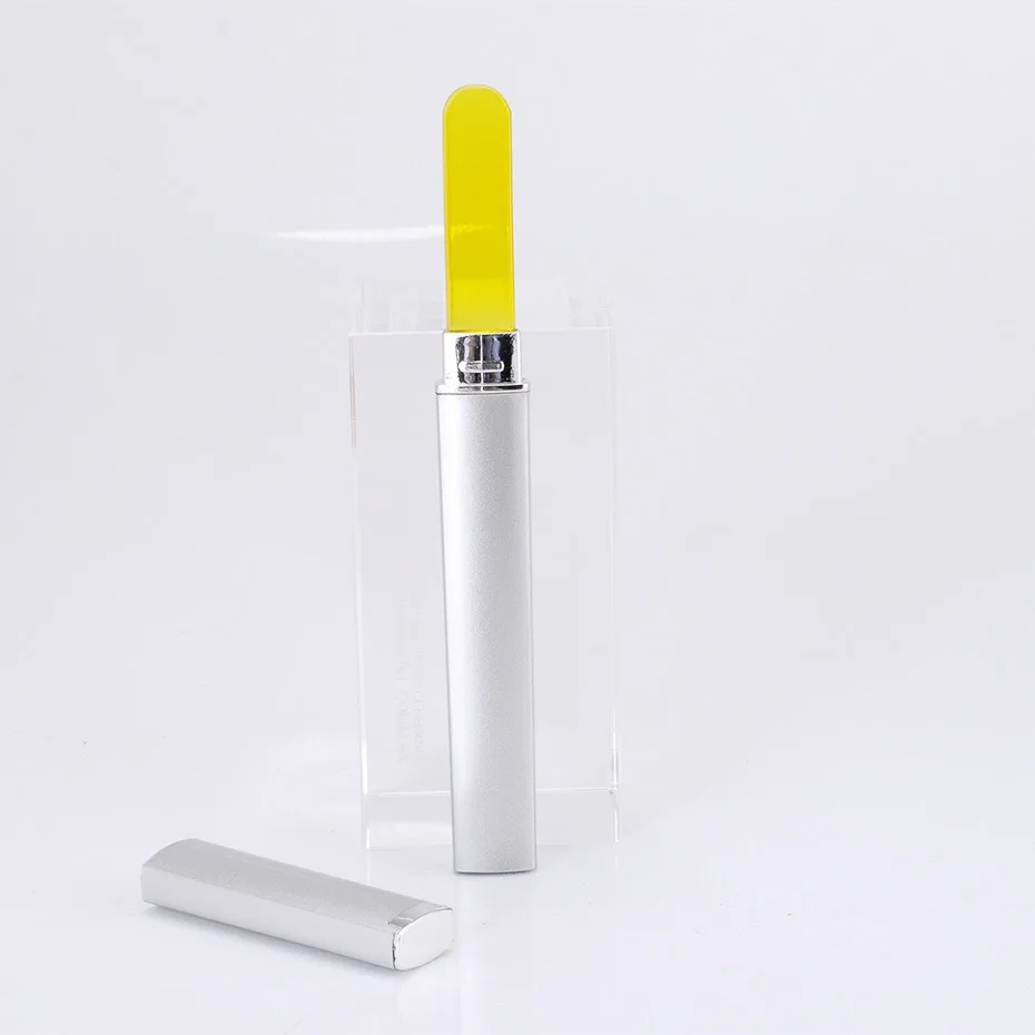 Professinal Crystal glass nail file tempered glass nail files with plastic case
