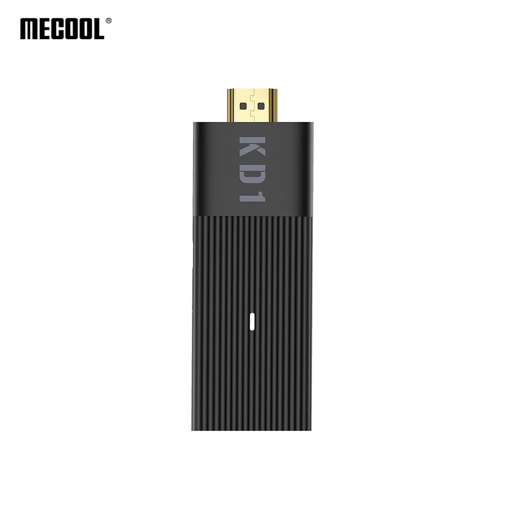 Новинка 2021 ТВ-ключ MECOOL KD1 Amlogic S905Y2 2 ГБ 16 сертифицированный Google Wi-Fi 4 ГГц/5 ГГц беспроводной на Android 10 0