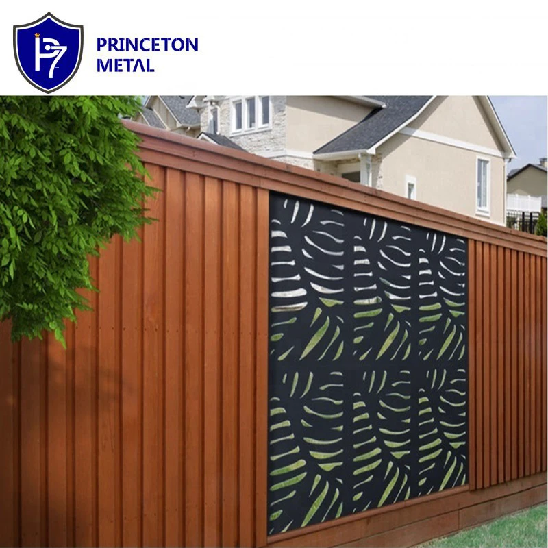 Outdoor Decorative aluminum Laser Cut  Wall Panel/Garden Metal Screen