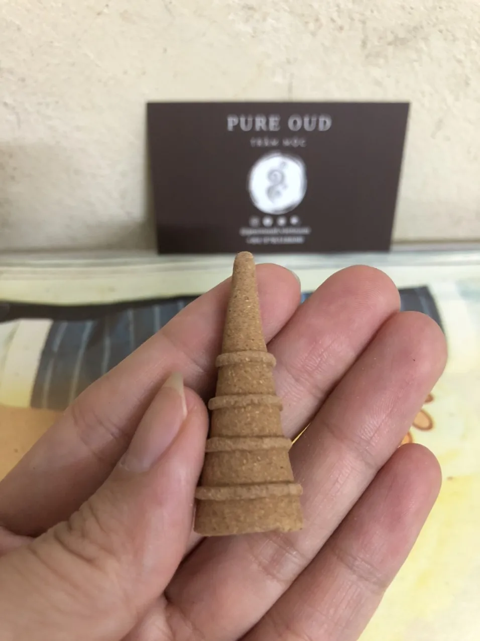 PURE OUD CONE FOR BURNING AND RELAXING - 100% MADE FROM OUD POWDER