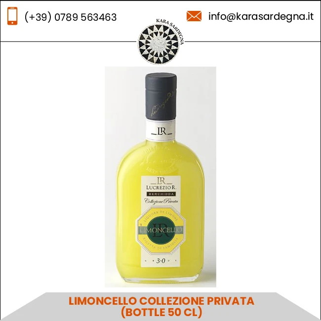
Limoncello Collezione Privata- Liquore Di Limone (Bottle 50 CL) Lemon Liqueur 
