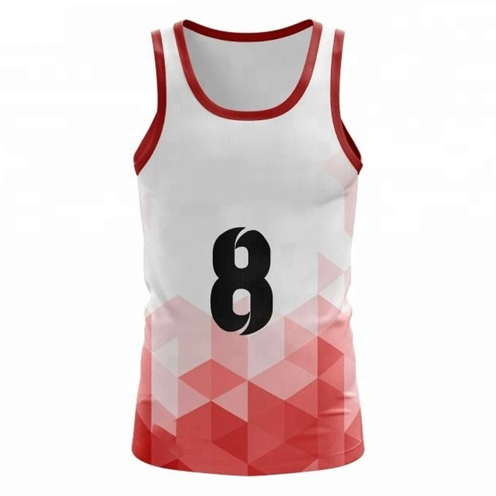 
 Горячая Распродажа Новый сублимации майка сублимации Лето v-образный вырез безрукавка полиэстер мужские Тэнк Топы  