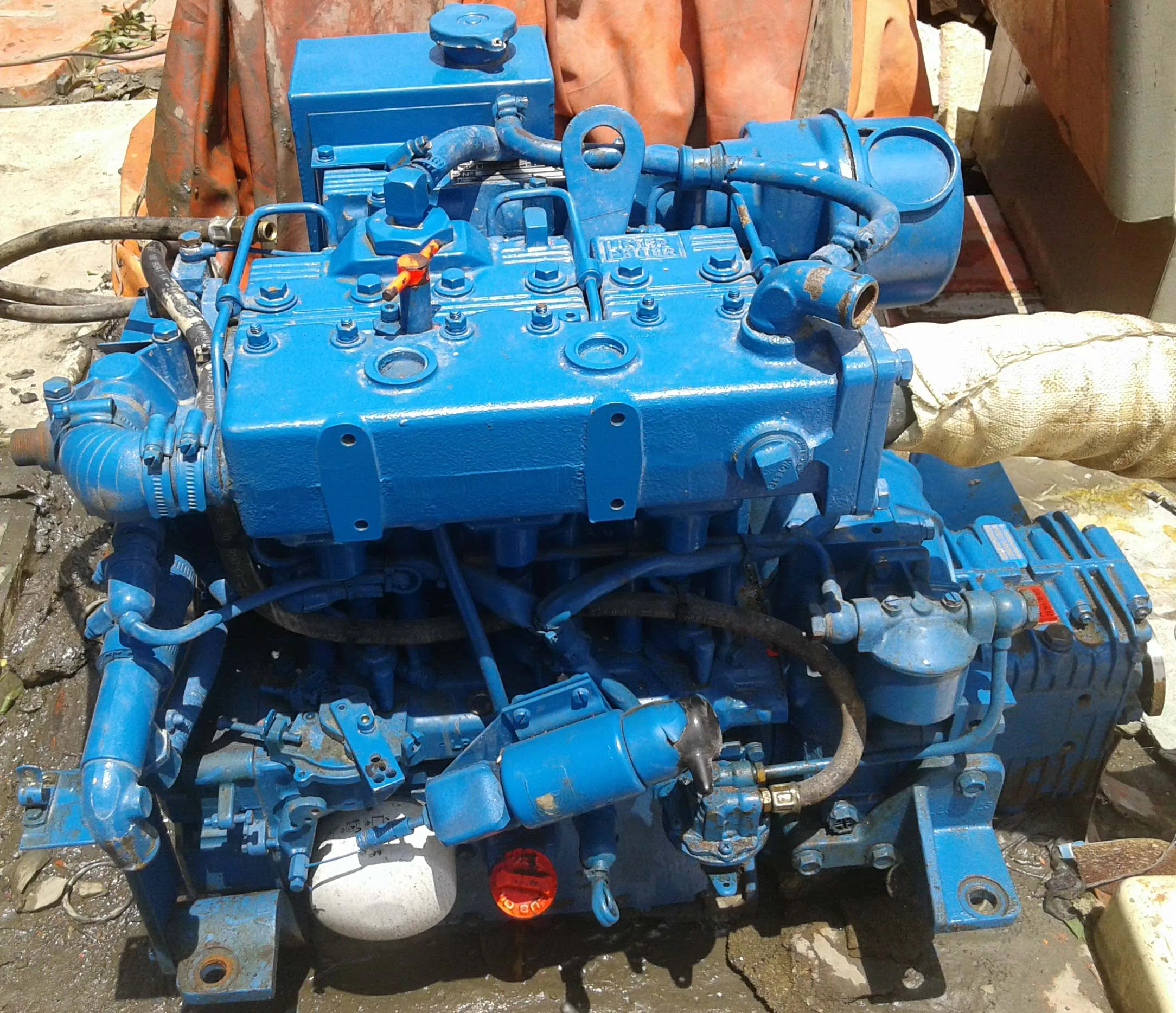 Лучшее качество лодка морской дизельный двигатель inboard Lister Petter LPW3 Inboard спасательный Бангладеш