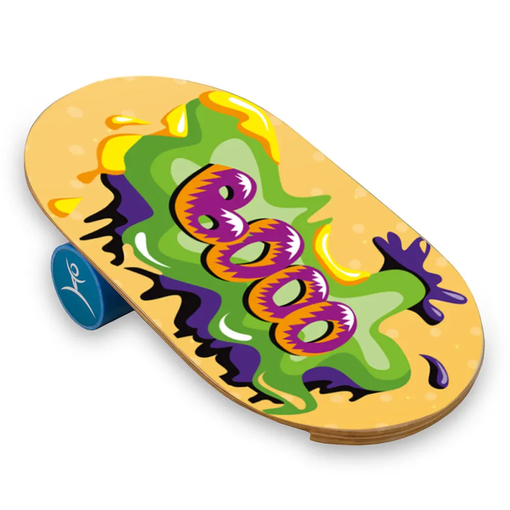 
Wooden Balance Board Trainer with Roller For Kids. Booo Design. Multifunctional Trainer. Wholesale. Premium Quality. 