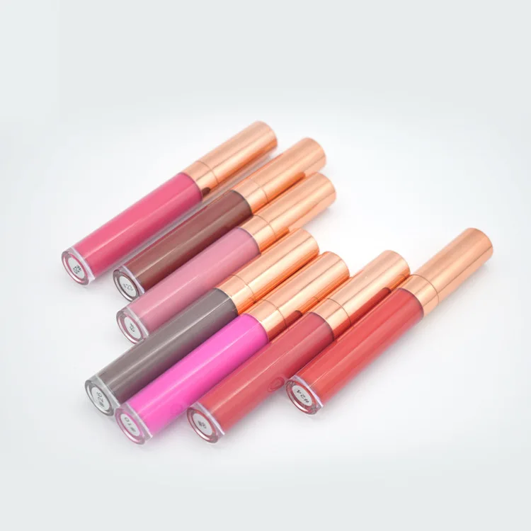 Wholesale matte non-stick lip gloss lip glaze lipstick in various colors